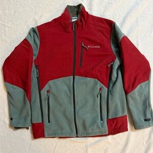 Columbia Men's Performance Jacket in Red and Gray